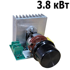 Регулятор обертів плата для двигуна 3,8 кВт Блок керування Потужний симісторний регулятор напруги