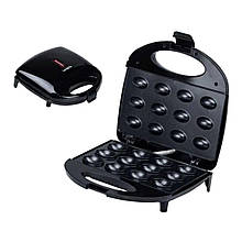 Горішниця Luma Bella LB-58006, з антипригарним покриттям на 12 горішків, 800Вт, чорний