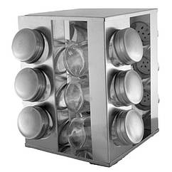 Спецовниця UNIQUE UN-1302 12в1 квадратна нержавіюча сталь матова