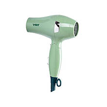 Фен для волосся дорожній VGR V-432, 1000Вт, з концентратором, зелений