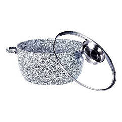 Казан EDENBERG EB-3976 литий алюміній з гранітним напиленням 2.3 літра 1.32 кг