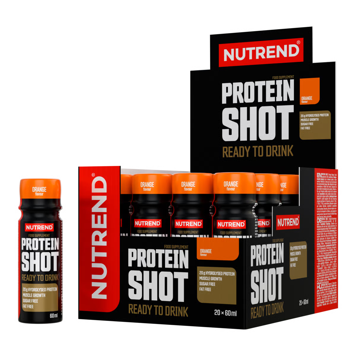 Протеин у шотах Nutrend Protein Shot 20х60мл
