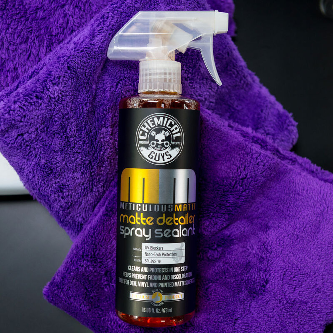 Поліроль для матових поверхонь Meticulous Matte Detailer & Spray Sealant For Crisp Satin & Matte Finishes