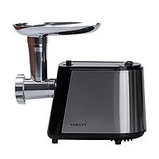 М'ясорубка електрична Sokany SK-092 професійна, сталь, 2500 Вт, фото 3