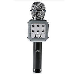 Мікрофон WS-1818 бездротовий караоке з bluetooth та mp3-плеєром