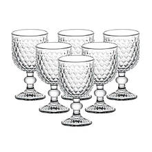 Набір келихів для вина 6 штук скляні HP4152