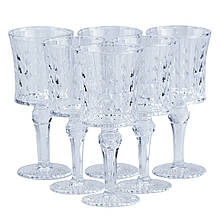 Келихи під вино вінтажні 6 шт по 200 мл HP4158