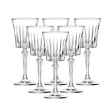 Набір келихів для вина 6 штук по 150 мл на високій ніжці HP4164