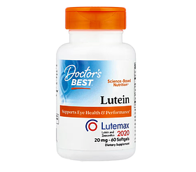 Лютеїн Lutemax 2020 Doctor's Best 20 мг 60 капсул