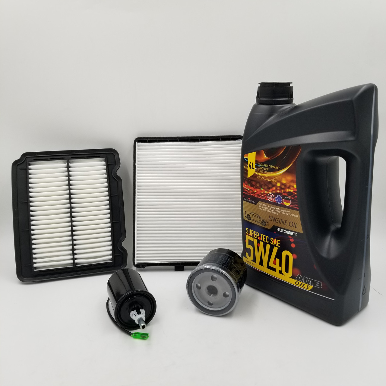 Масло AMB SuperTec 5W-40 та фільтри Авео (масло + фільтр повітряний, масляний, салону, паливний)