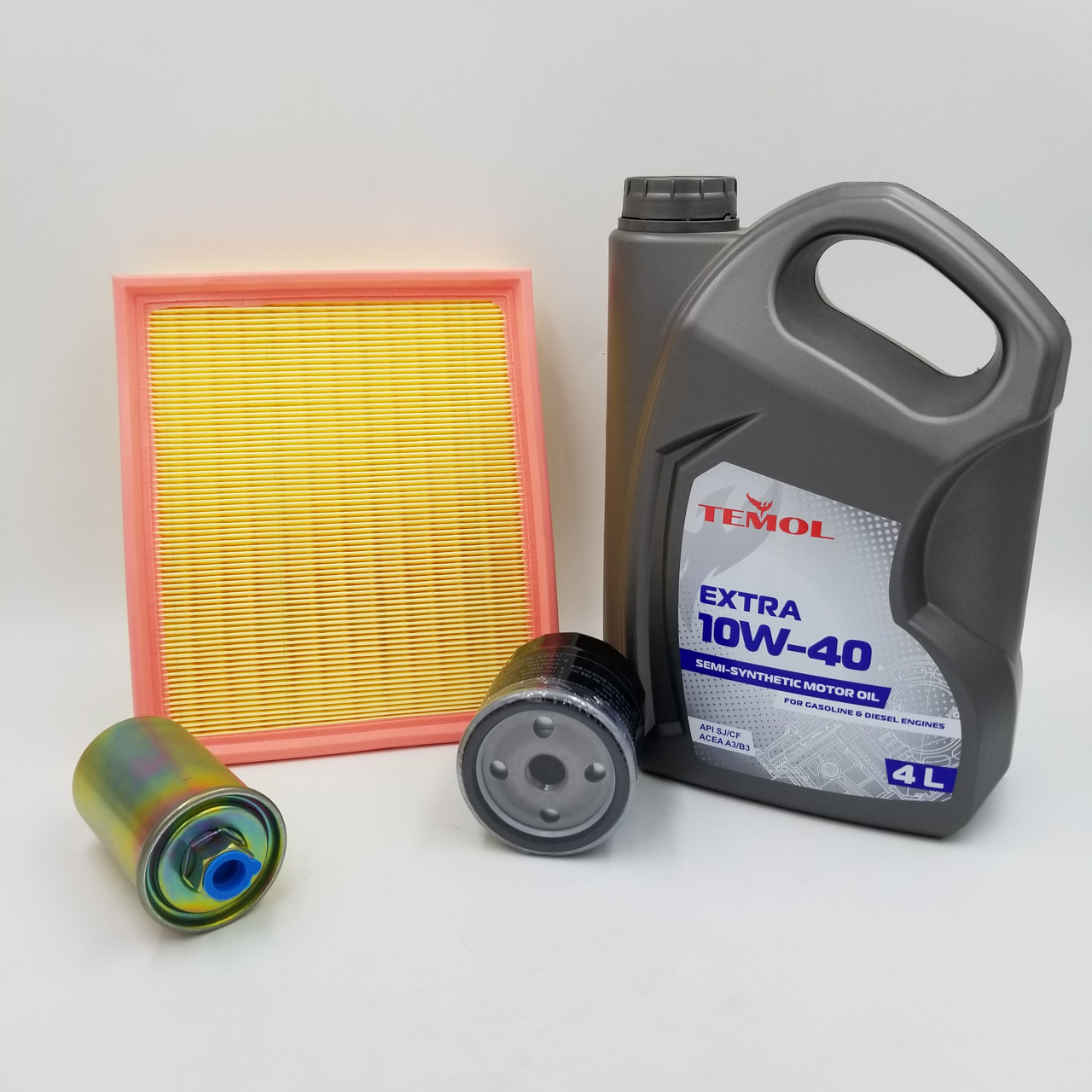 Масло TEMOL EXTRA 10W-40 та фільтри Нексія (масло + фільтр повітряний, масляний, паливний)