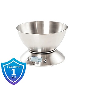 Ваги кухонні електронні Adler AD 3134 до 5 кг