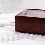 Велика дерев'яна чабань «Сонце і місяць» Мідь (54 × 31,5 см), фото 8