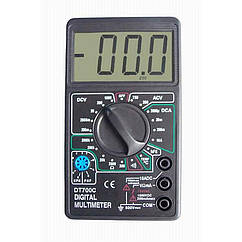 Мультиметр цифровий DT700C для вимірювання 1000 В і 10 А температура від -20°C до +1000°C