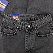 Чоловічі широкі джинсові шорти John Lucca графітові, оверсайз, Y2K стиль, фото 4