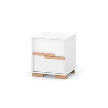 Тумба приліжкова в дитячу з ДСП і дерева Сіетл 450 Верес