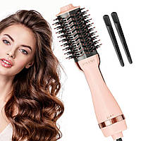 Фен щітка для волосся 1000Вт, IPARAH P-263 / Електрична фен щітка / Фен браш / Фен стайлер для укладки волосся