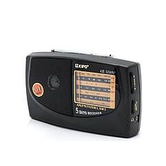 Радіоприймач KIPO KB-308AC з хорошим звуком am fm tv sw1 2 2 х 1 5 В