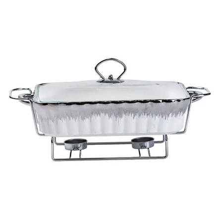 Марміт 1,5 л прямокутний керамічний марміт з підігрівом HP1020, фото 1