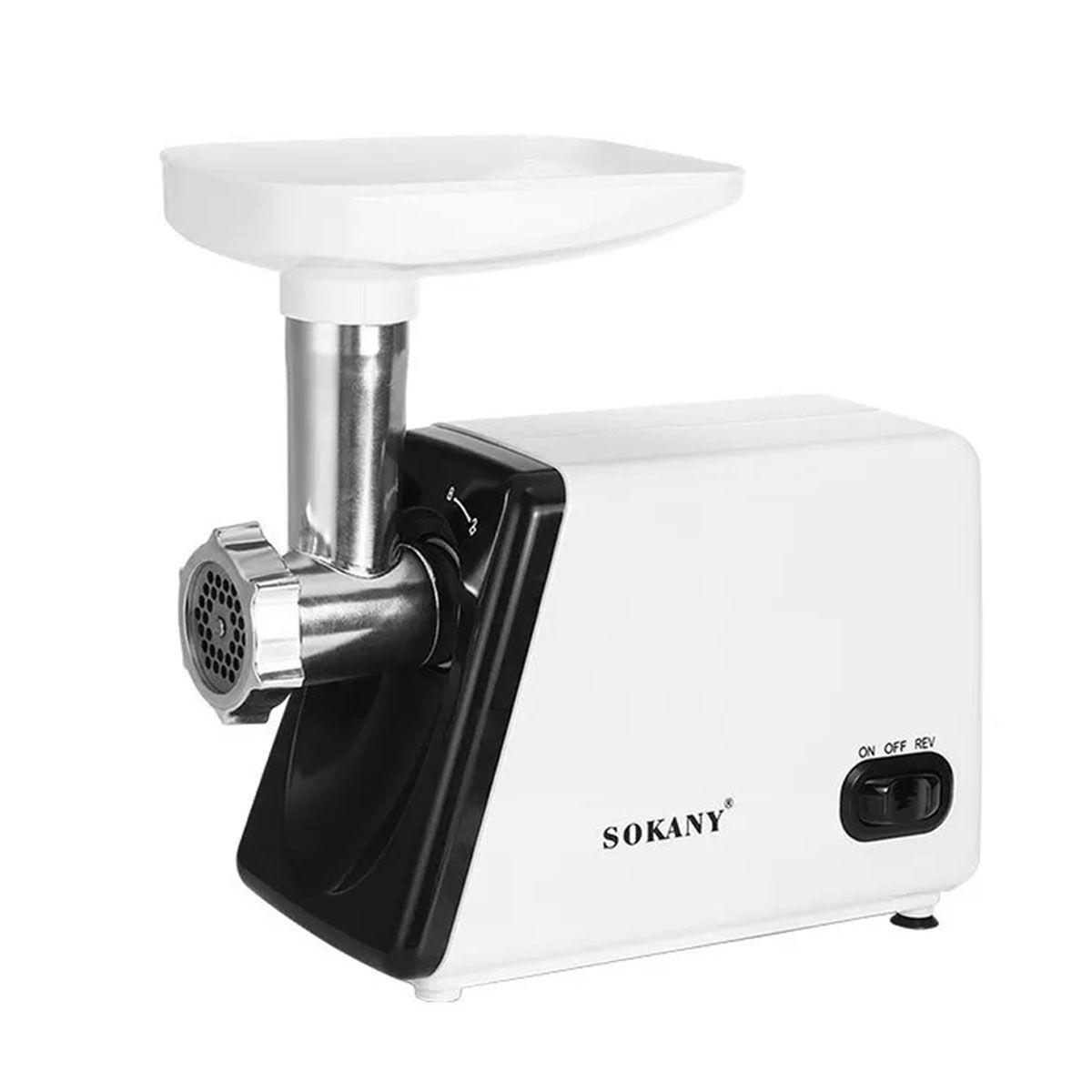 М'ясорубка електрична SOKANY SK-312 з насадками, 2500Вт