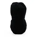 Пряжа Bio Cotton/Біо Котон, чорний 10106, Etrofil, фото 2