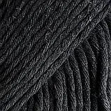 Пряжа Bio Cotton/Біо Котон, чорний 10106, Etrofil, фото 3