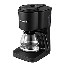 Кавоварка крапельна Sokany SK-124, з підігрівом кавника 600 мл