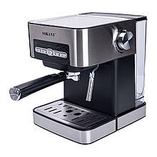 Кавоварка електрична Sokany SK-6862, зі спінювачем для молока 1,6 л