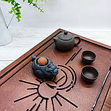 Велика дерев'яна чабань «Сонце і місяць» Мідь (54 × 31,5 см), фото 3