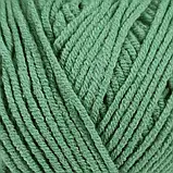 Пряжа Etrofil Jeans/Етрофіл Джинс, зелено-бірюзовий 055, Etrofil, фото 3
