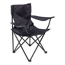 Крісло туристичне складане LUGI SJ-0014B, 50*80*80 см, чорний, фото 3