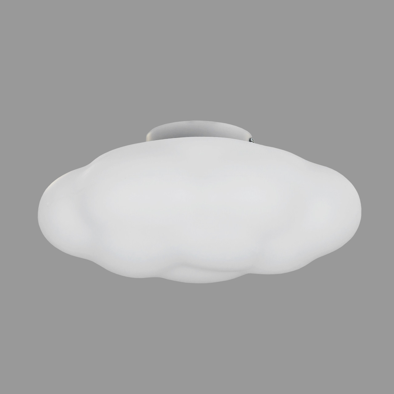 Люстра стельова біла "Хмарка" 30 см (81-VCL2828 (300))