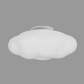 Люстра стельова біла "Хмарка" 30 см (81-VCL2828 (300)), фото 1