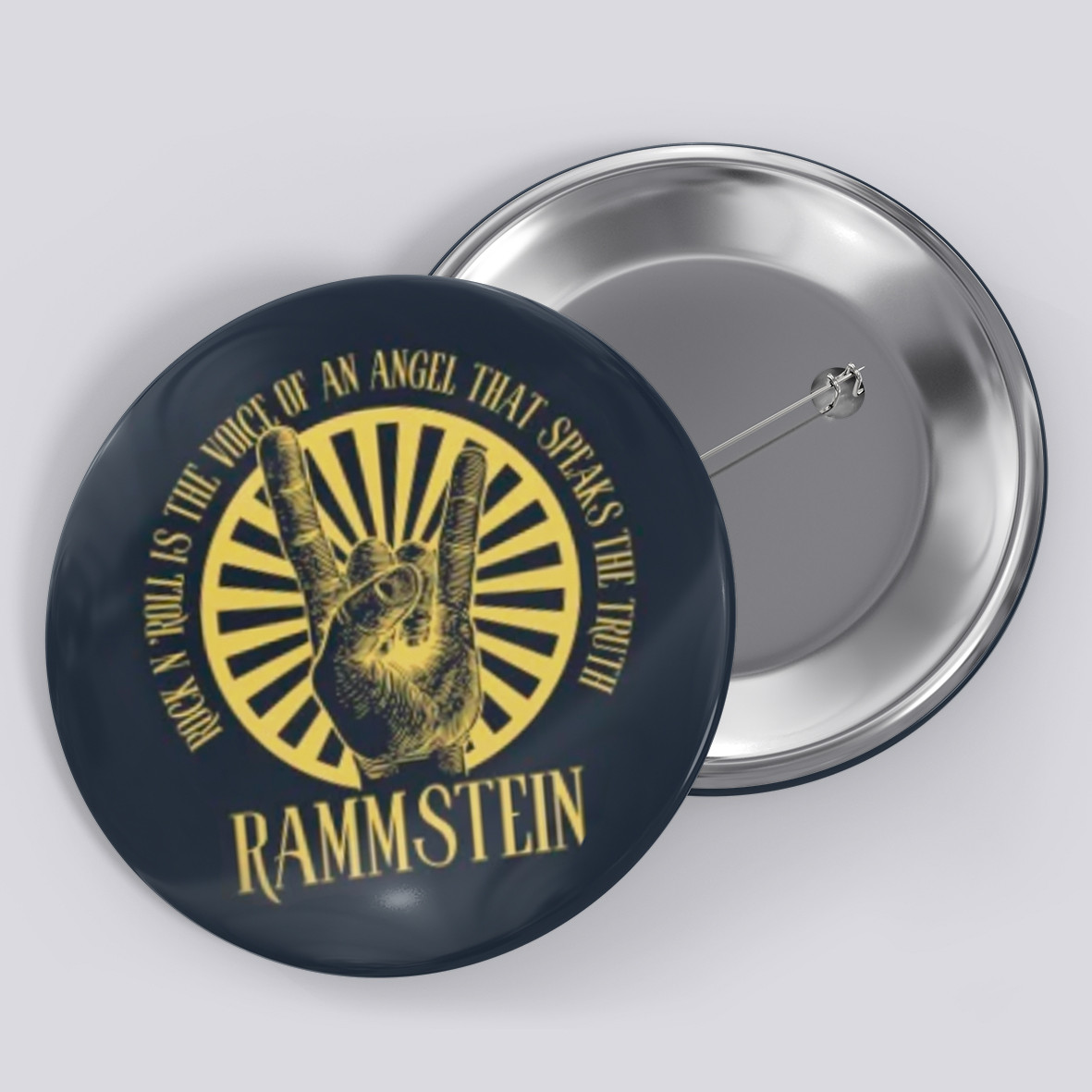 Значок "Rammstein / Рамштайн" №41, фото 1