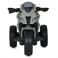 Дитячий мотоцикл M 5806 на акумуляторі, м'яке сидіння, фото 3