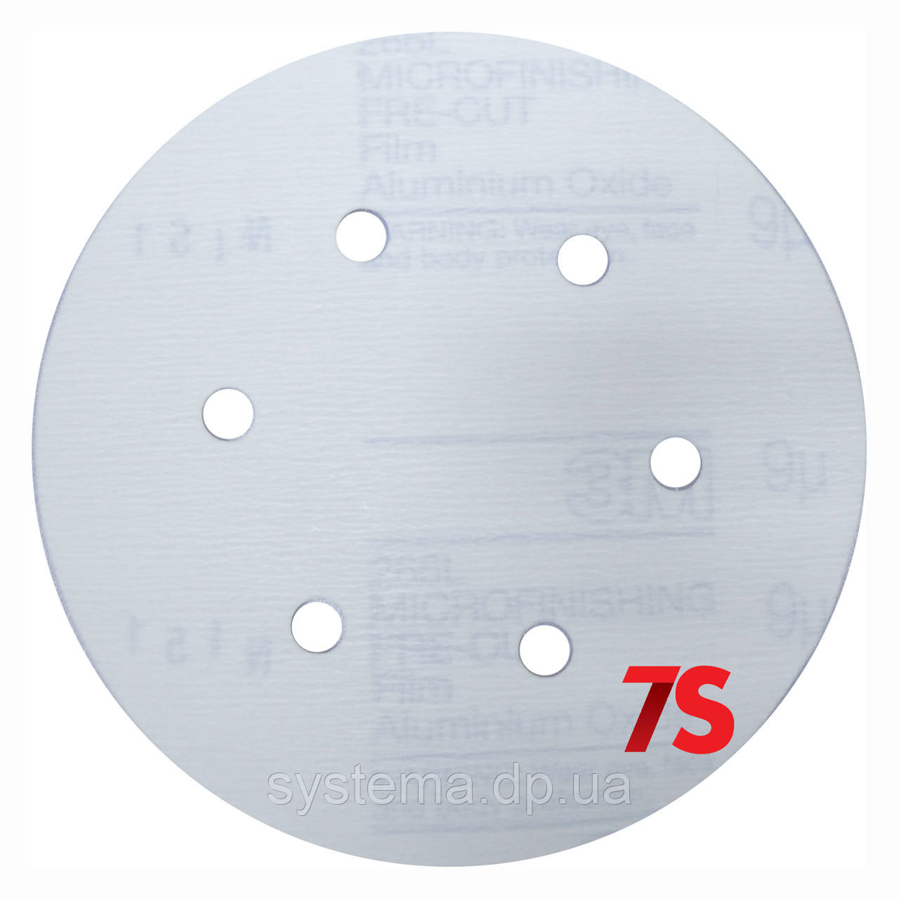 3M 00130 266L Hookit™ - Коло для полірування штучного каменю, 9 мкм (P2000), д. 150 мм