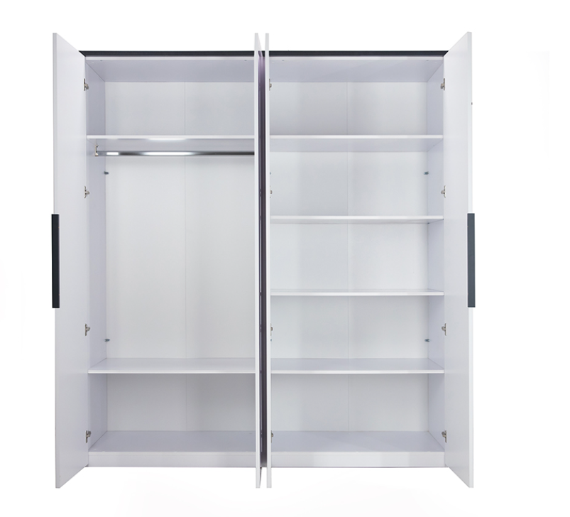 Шафа 4-дві Лука Білий глянець Міро-Марк, фото 1