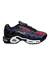 Мужские кроссовки Nike Air Max Tn Plus black red, Кроссовки мужские Найк Тн черно красные