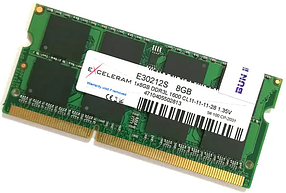 Оперативна пам'ять Exceleram 8GB DDR3L 2400MHz SO-DIMM (E30212S)