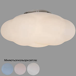 Люстра стельова біла "Хмарка" 45 см (81-VCL2828 (450)), фото 1