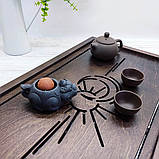 Велика дерев'яна чабань «Сонце і місяць» Шоколад (54 × 31,5 см), фото 3