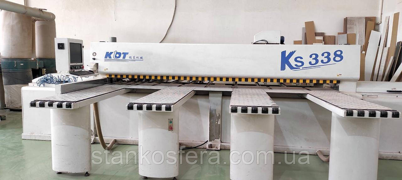KDT KS-338 форматно-розкрійний центр з ЧПУ бу 2013р. формат розкрою 3750*3750 мм