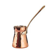 Джезва мідна Toper 120 мл зі срібним покриттям для приготування кави