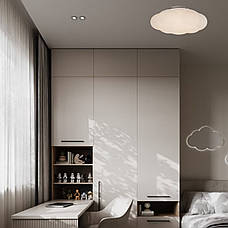 Люстра стельова біла "Хмарка" 55 см (81-VCL2828 (550)), фото 3