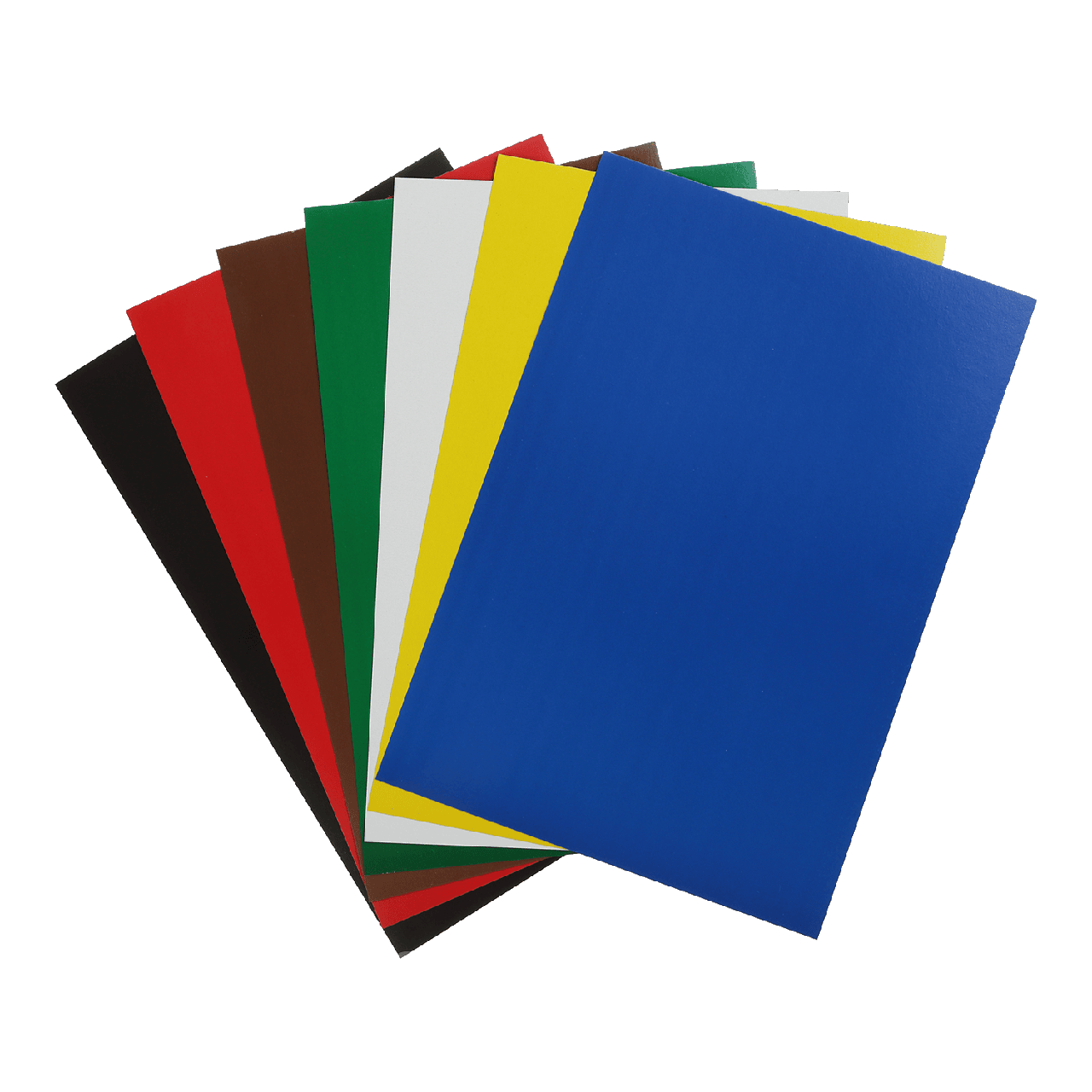 Набір кольорового картону, 14 аркушів А4: 7 кольорів  ZB.1951, фото 1