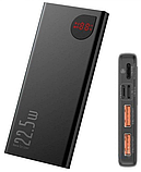 Павербанк УМБ Baseus Adaman Metal Quick Charge 10000 mAh 22.5W QC3.0+PD3.0 Power Bank, фото 3