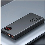 Павербанк УМБ Baseus Adaman Metal Quick Charge 10000 mAh 22.5W QC3.0+PD3.0 Power Bank, фото 8
