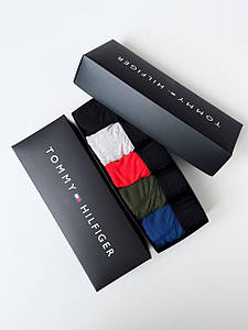 Нижня білизна чоловічі труси TH Black боксери (набір) + подарункова коробка