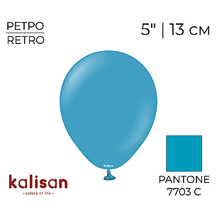 KALISAN-КЛ 5" 39 Ретро Глибокий Синій | Retro Deep Blue, фото 1