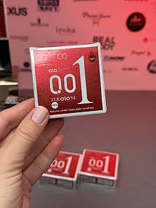 Презервативи Olo Zerolone 0,01мм з розігріваючим збуджуючим ефектом ультратонкі 3 штук